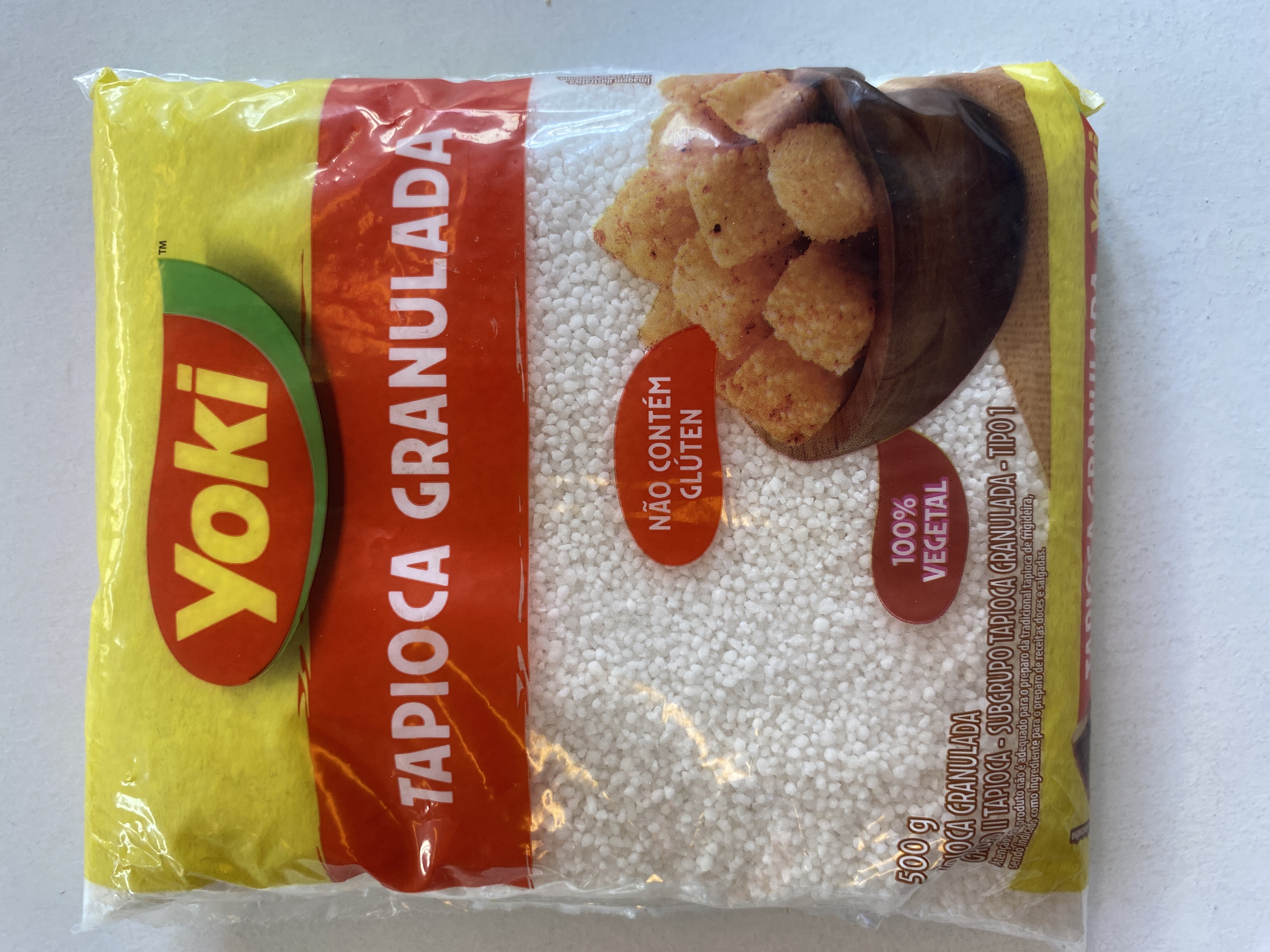 Tapioca granulada