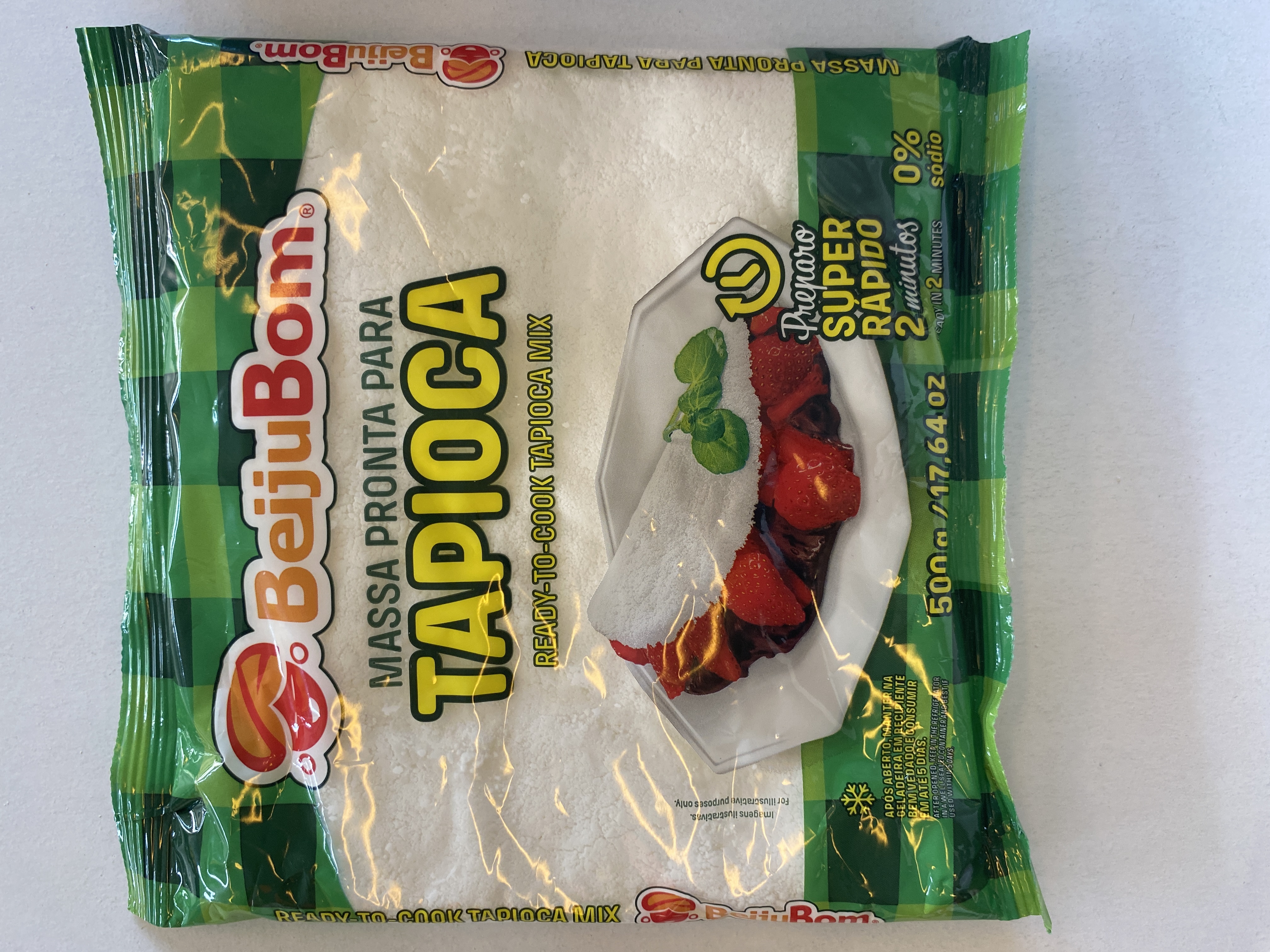 Tapioca massa pronta